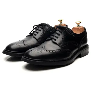 1880 'Chester' Black Leather Derby Brogues UK 10 F