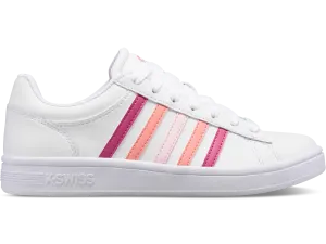 96154-129-M | COURT WINSTON | WHITE/CACTUS FLOWER/SHELL PINK