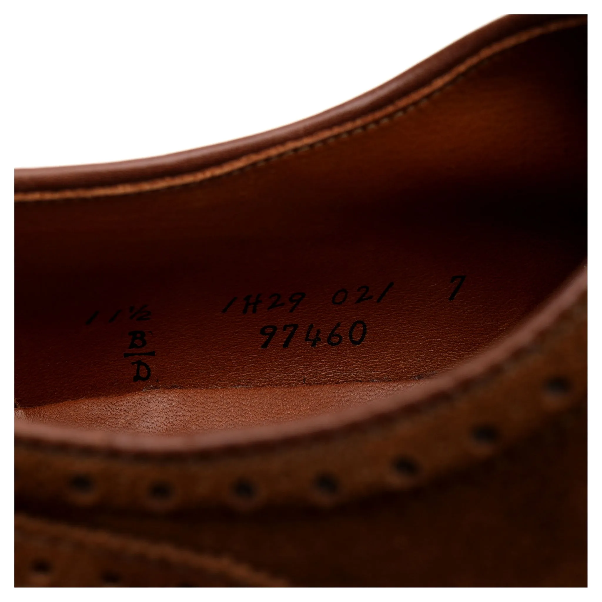 '97460' Snuff Brown Suede Oxford Brogues UK 11 US 11.5 D