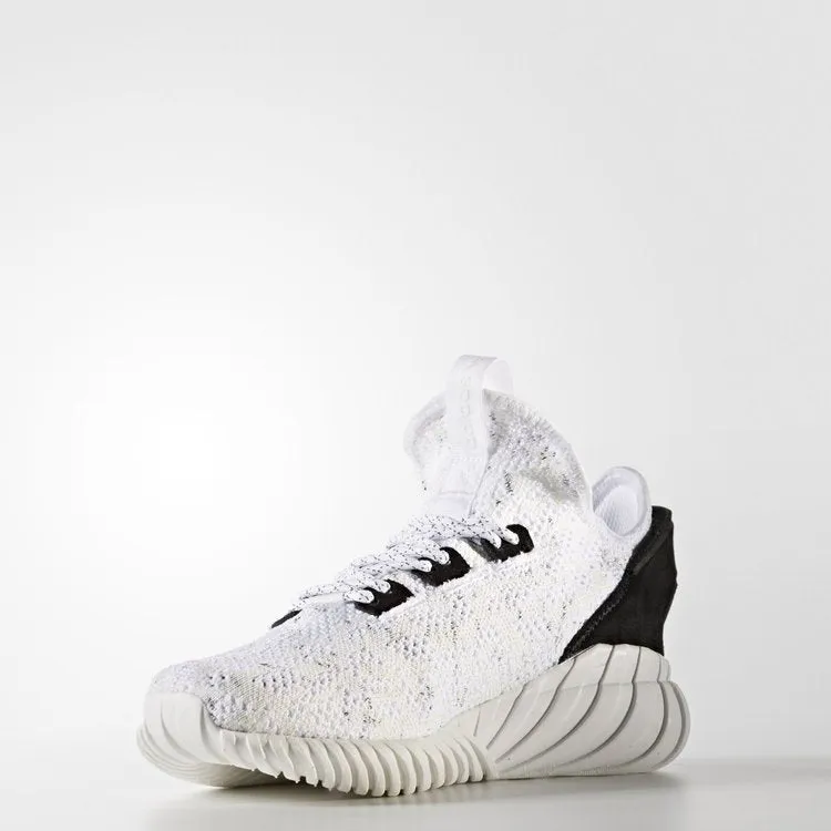 Adidas Tubular Doom Sock Primeknit 'Cookies and Cream' Sneakers, White