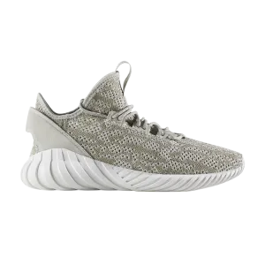 Adidas Tubular Doom Sock Primeknit 'Sesame' Sneakers, Tan