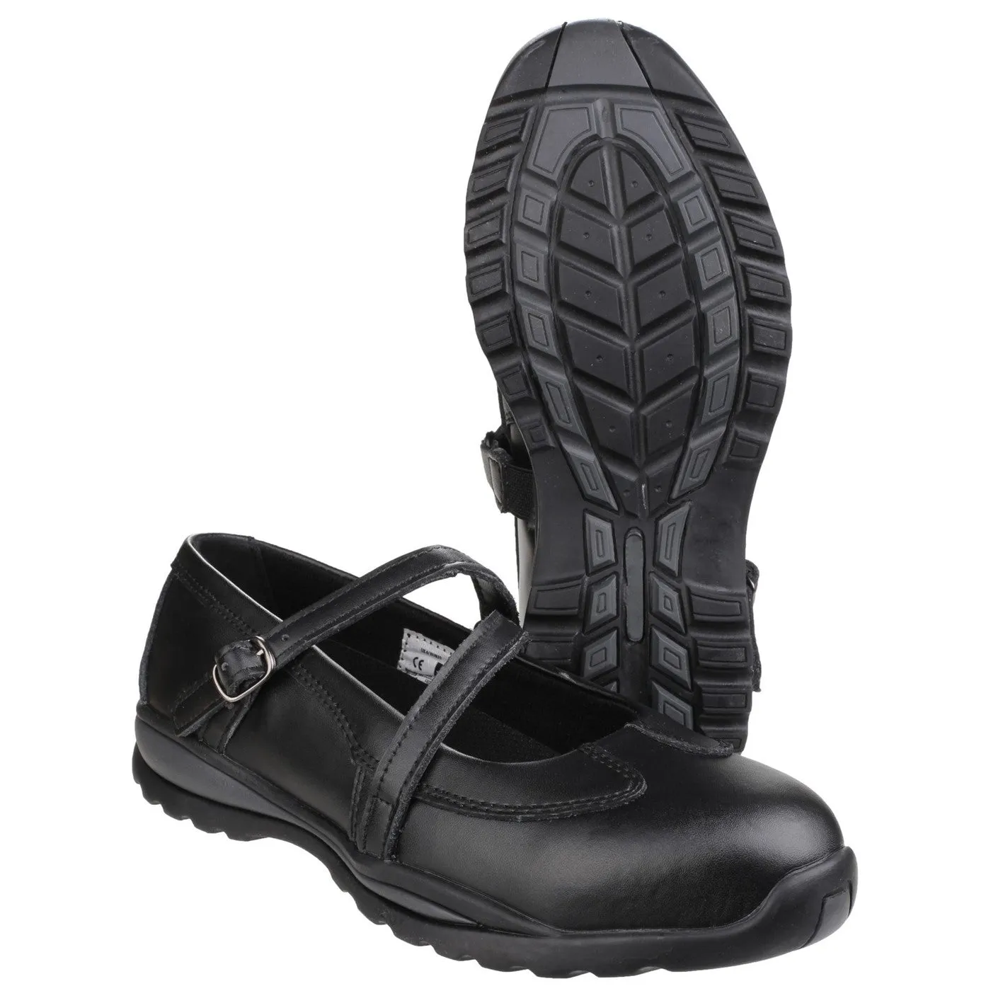 Amblers Safety FS55 Women's Safety Shoe S1 Black