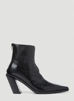 Ann Demeulemeester Florentine Heeled Ankle Boots