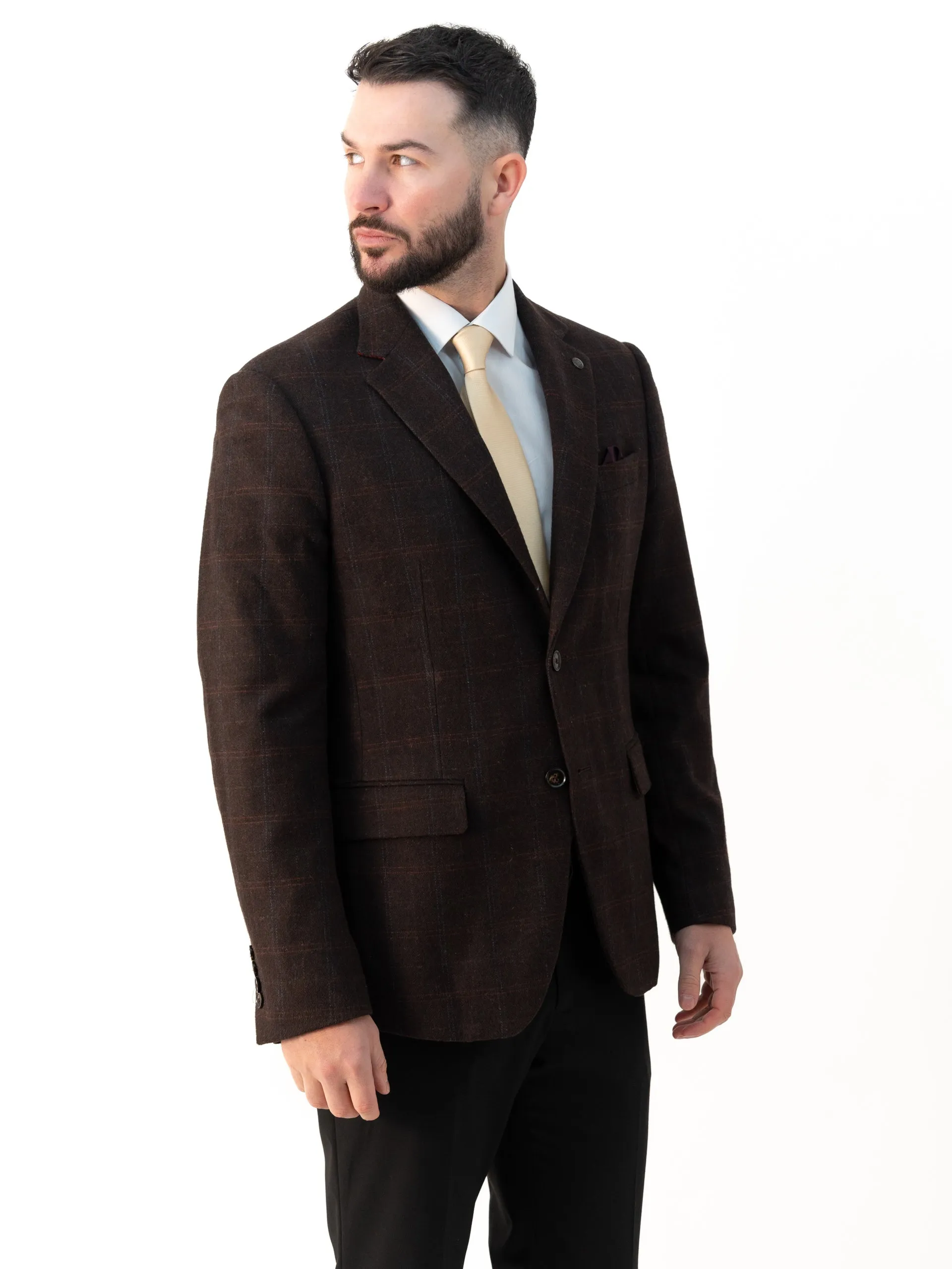 Arthur Plum Two-Piece Suit