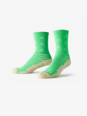 Athletic Star Mid High Sock