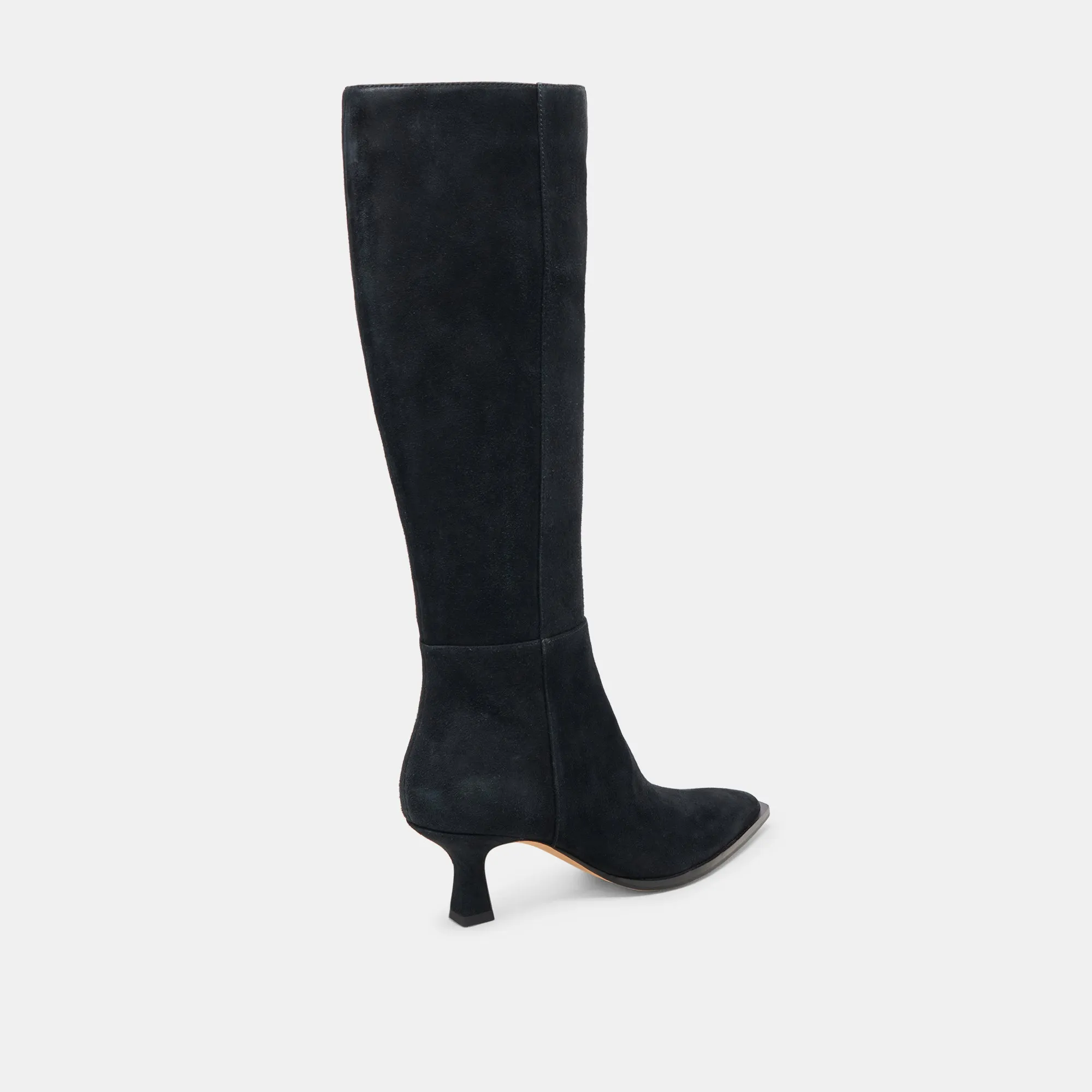 AUGGIE WIDE CALF BOOTS ONYX SUEDE