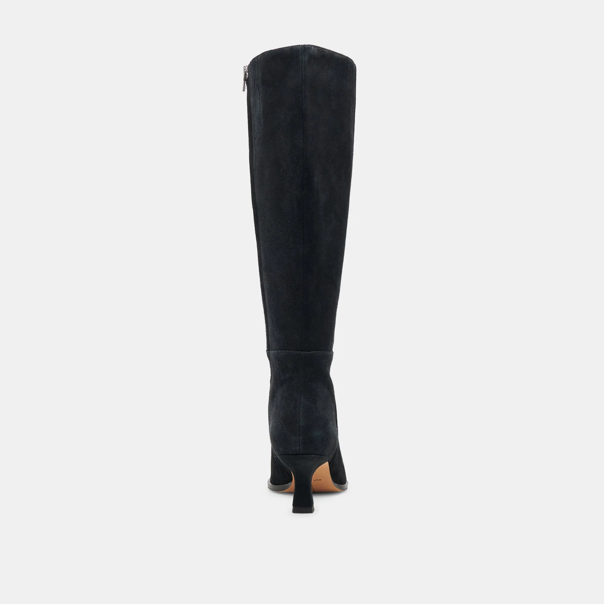 AUGGIE WIDE CALF BOOTS ONYX SUEDE