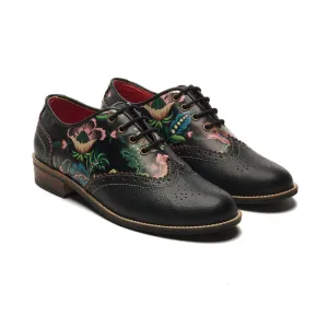 Bageecha Brogues Women – Coal