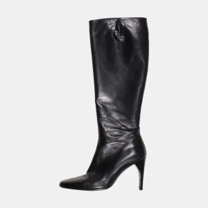 Bally 90s Shady Leather Heeled Boots