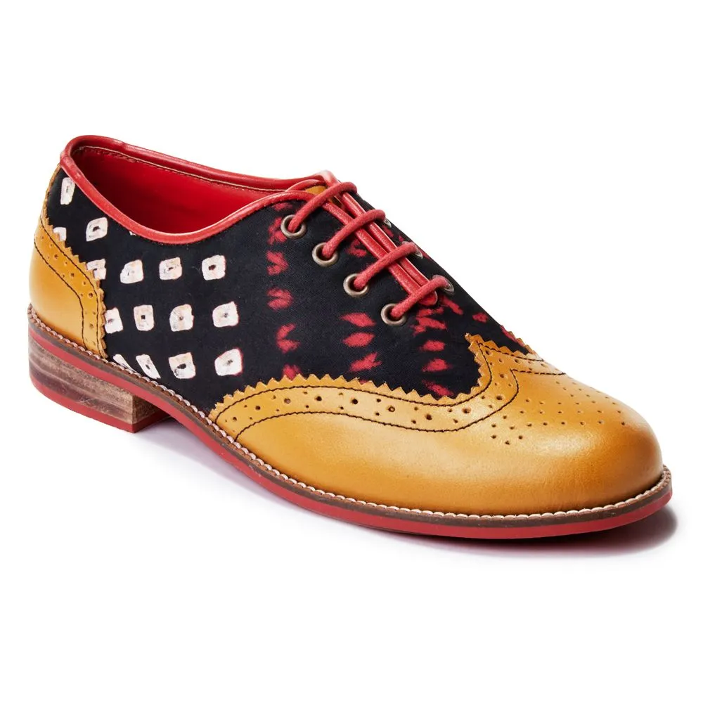 Bandhni Brogue for Women – Mustard (discontinued)