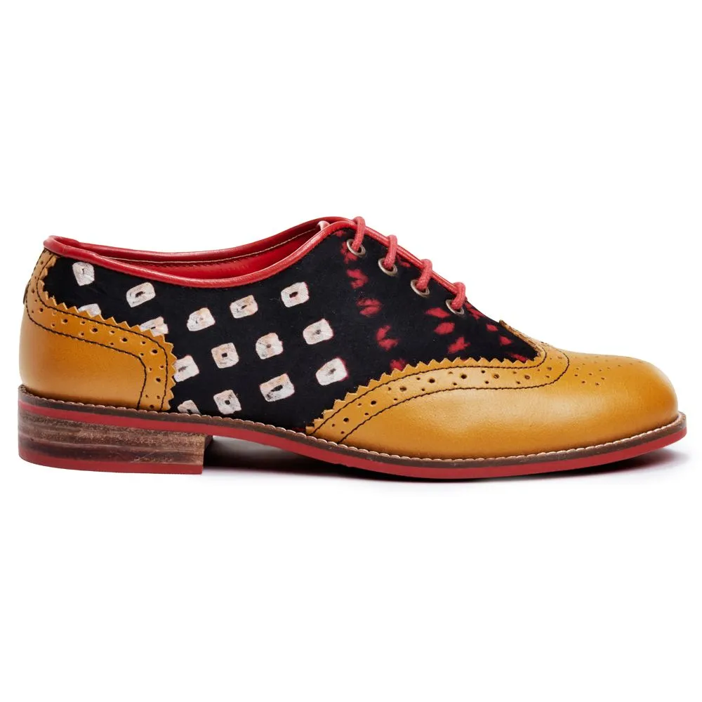 Bandhni Brogue for Women – Mustard (discontinued)