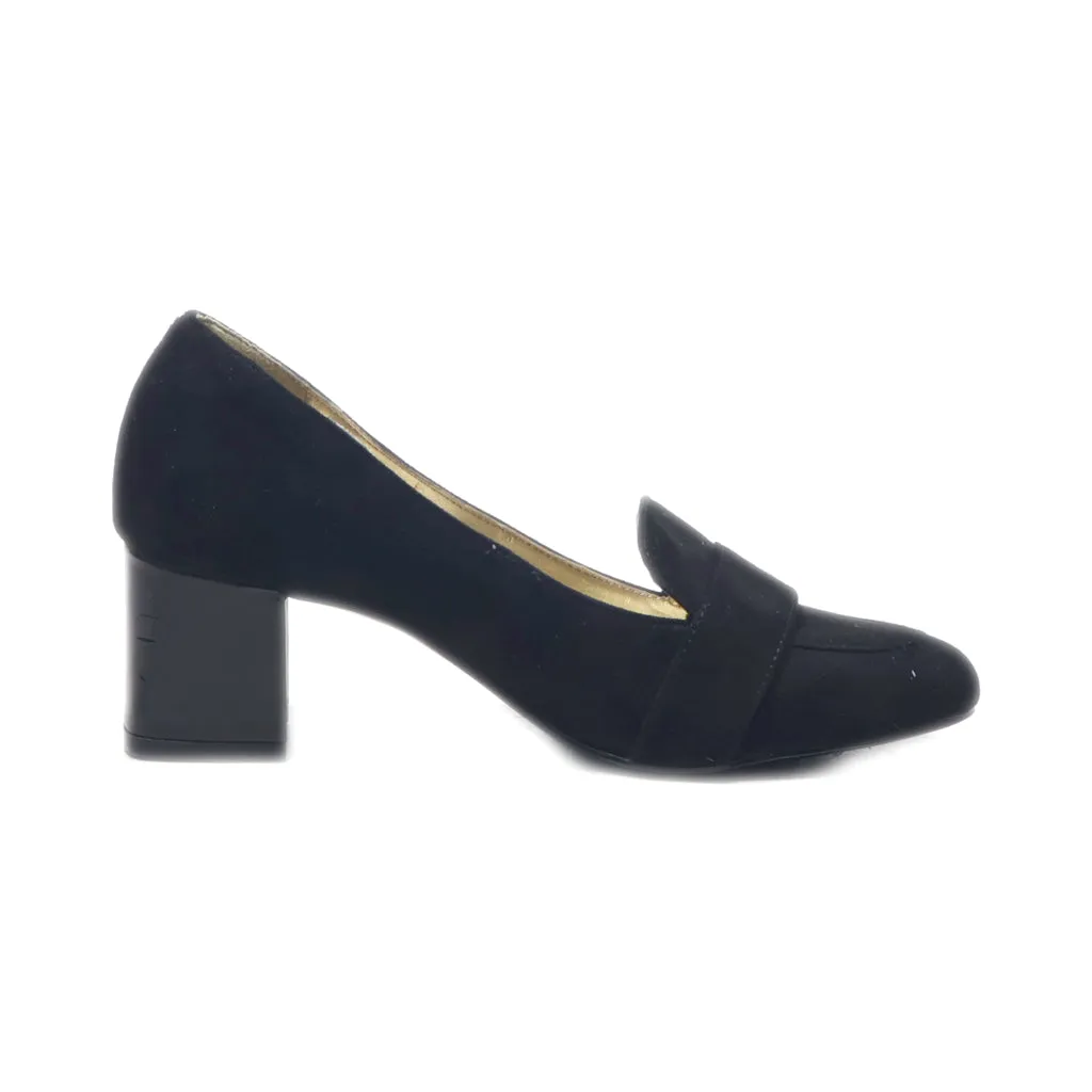 Bandolino Mid-Heel Shoes Suede Black Colour For Women