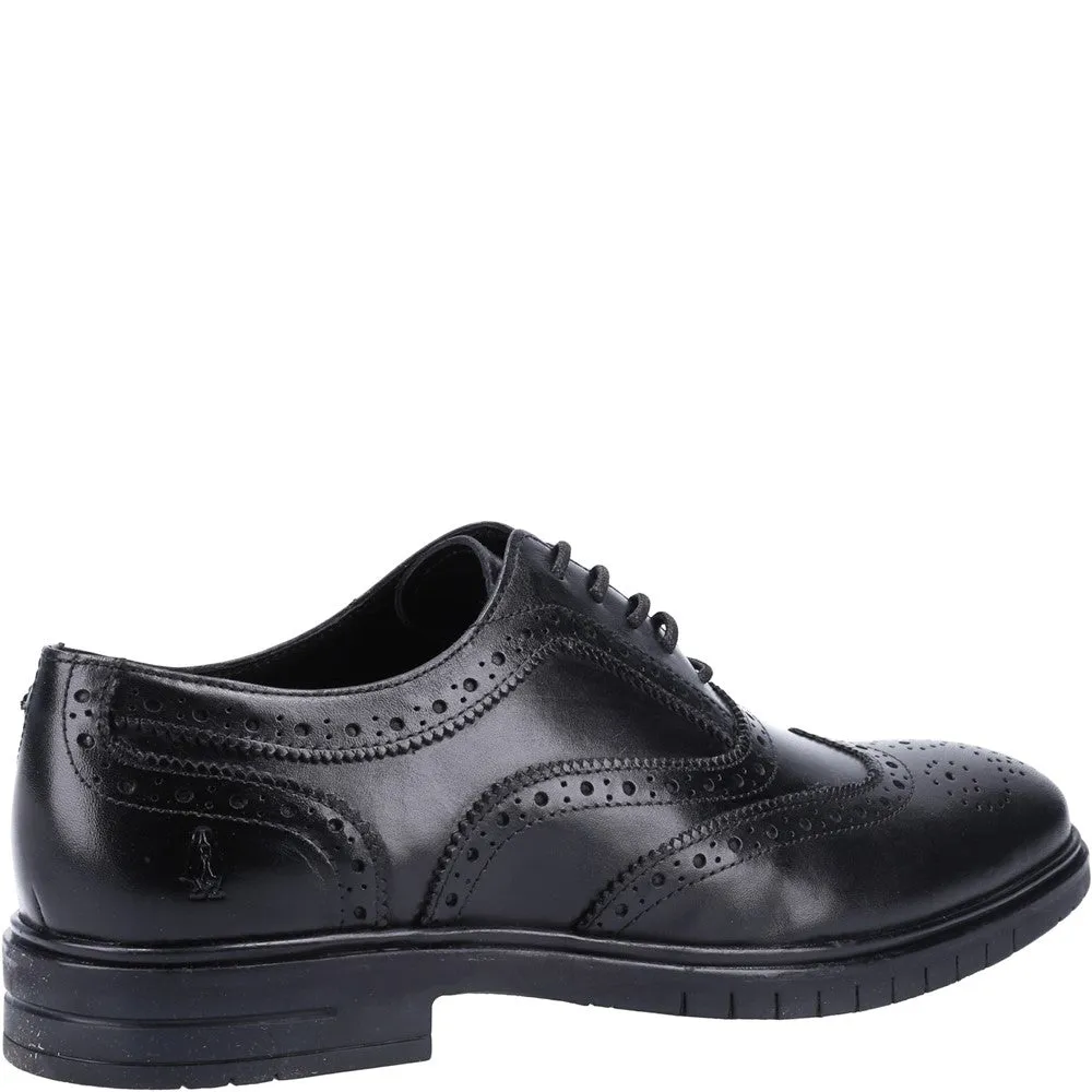 Black Santiago Lace-Up Brogues