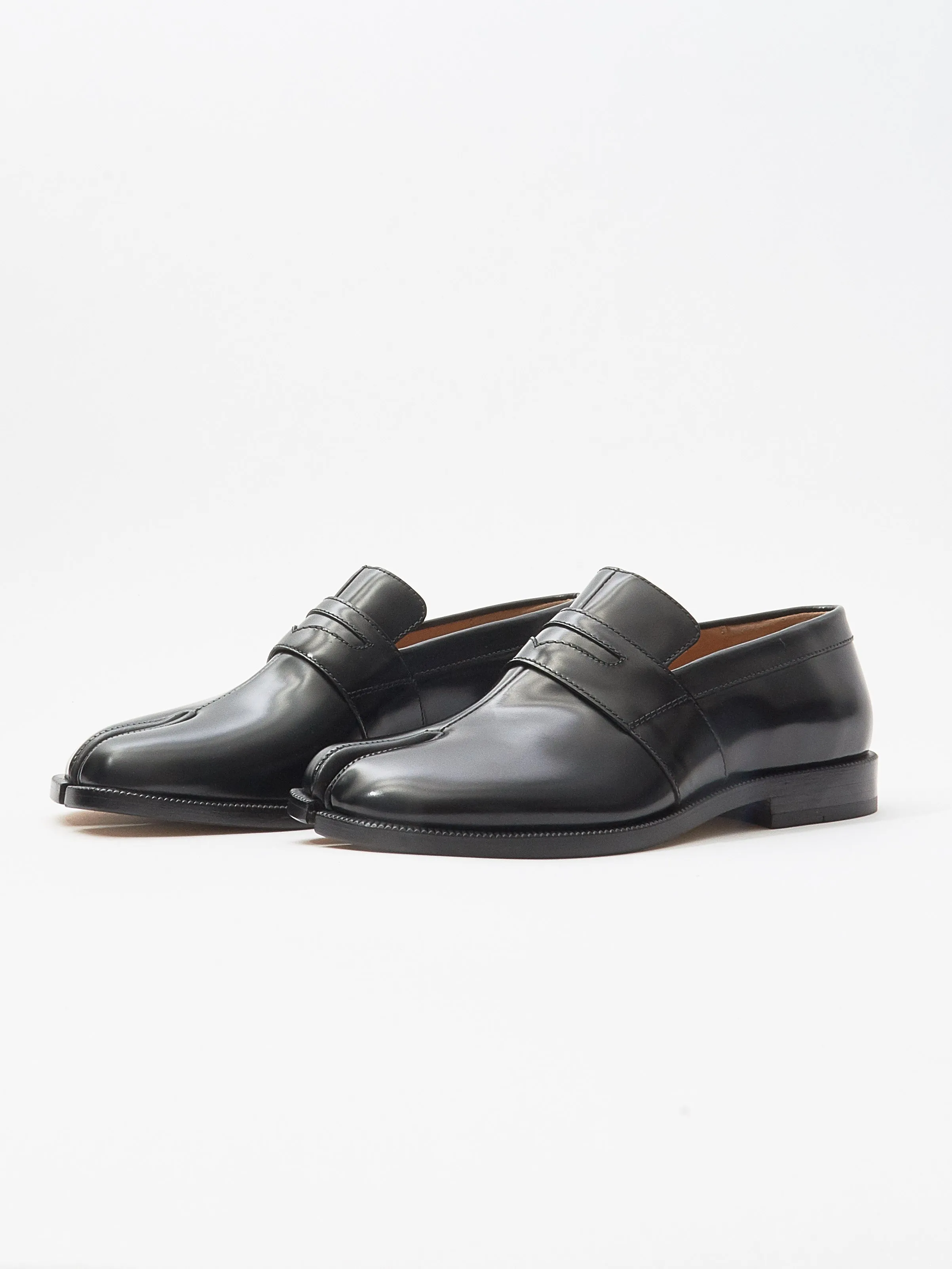 Black Tabi Loafers