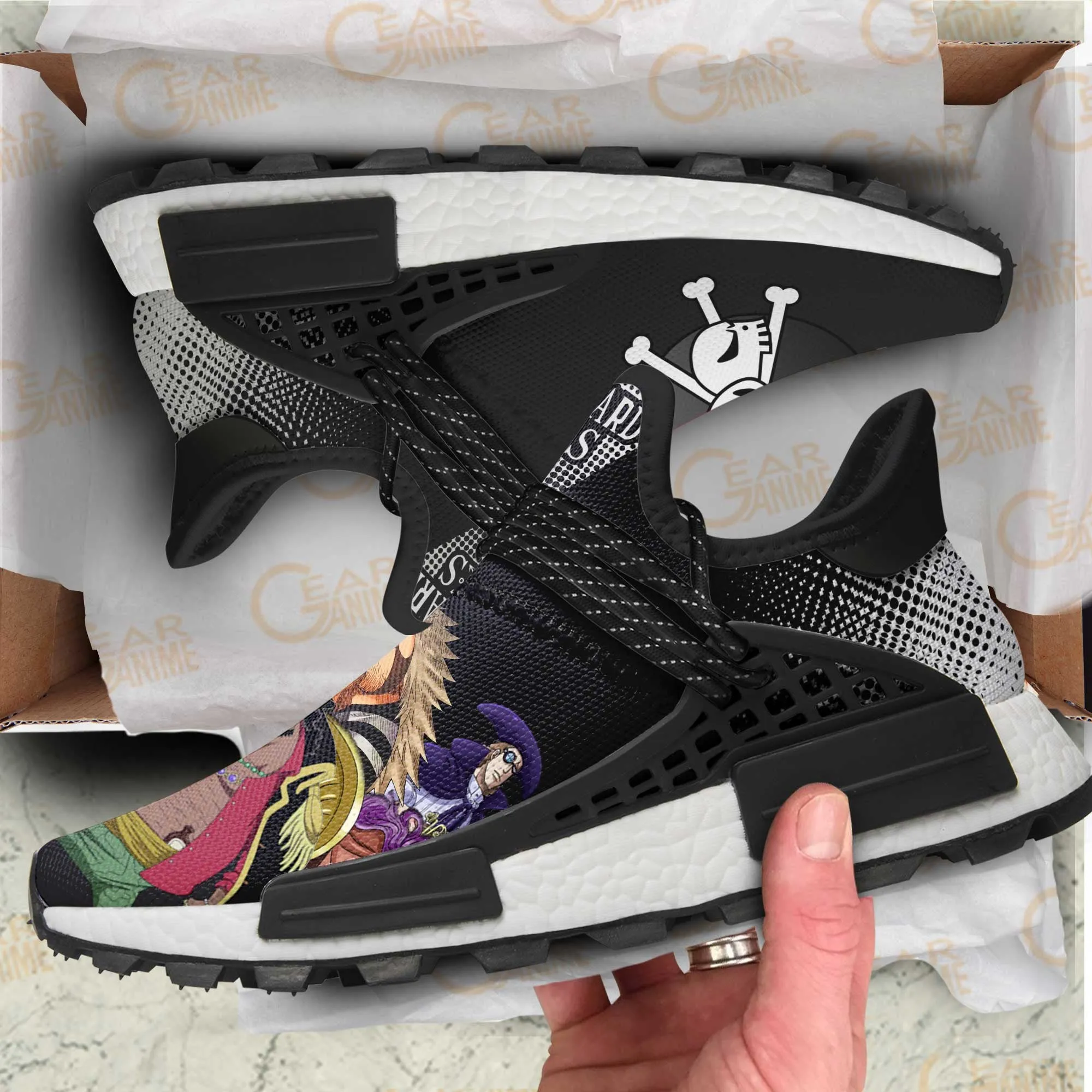 Blackbeard Pirates Shoes OP Custom Anime Shoes TT12