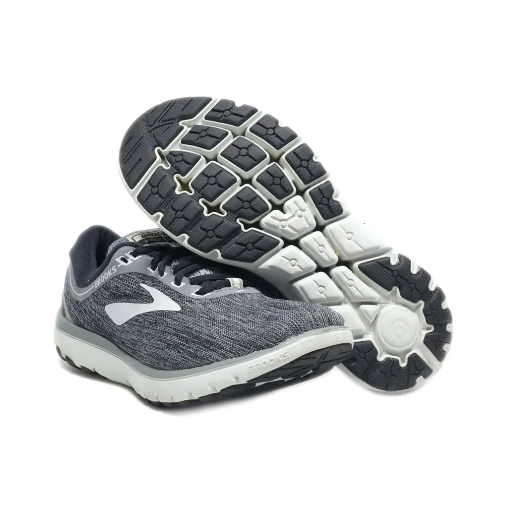 Brooks Pureflow7 Sport Shoes Fabric Black Colour For Women