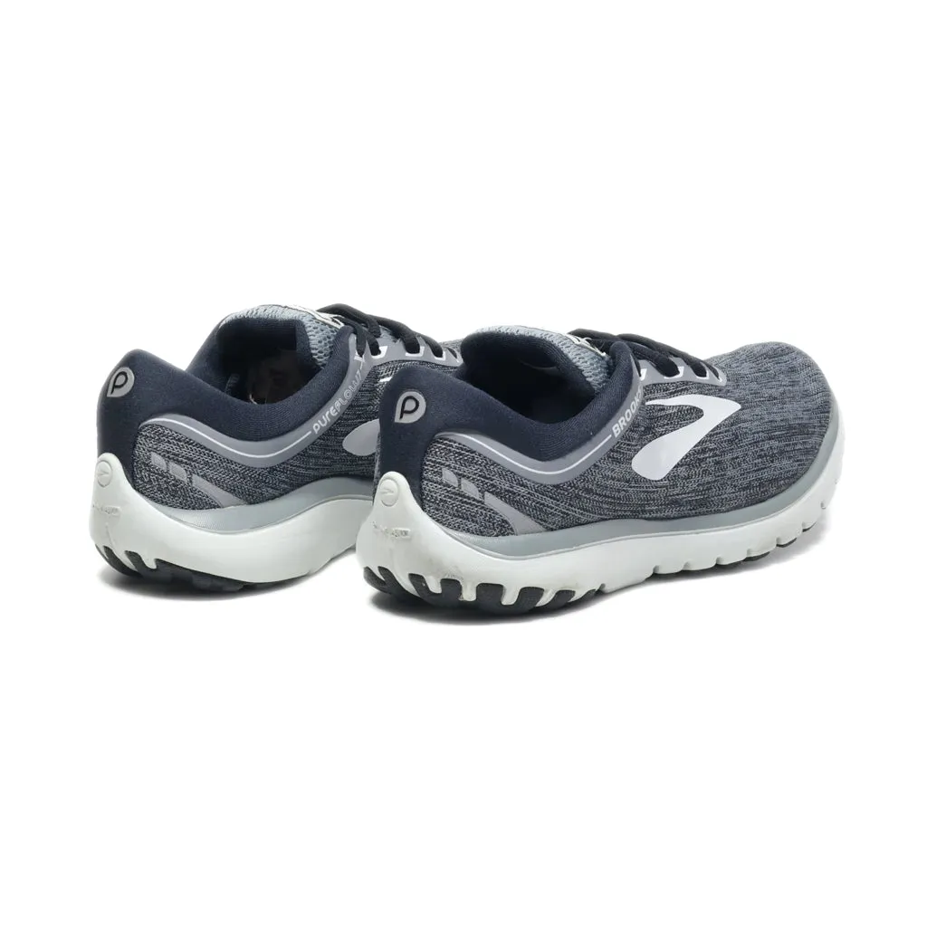 Brooks Pureflow7 Sport Shoes Fabric Black Colour For Women