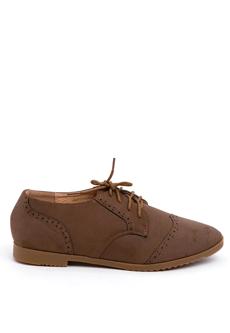 Brown Suede Brogues