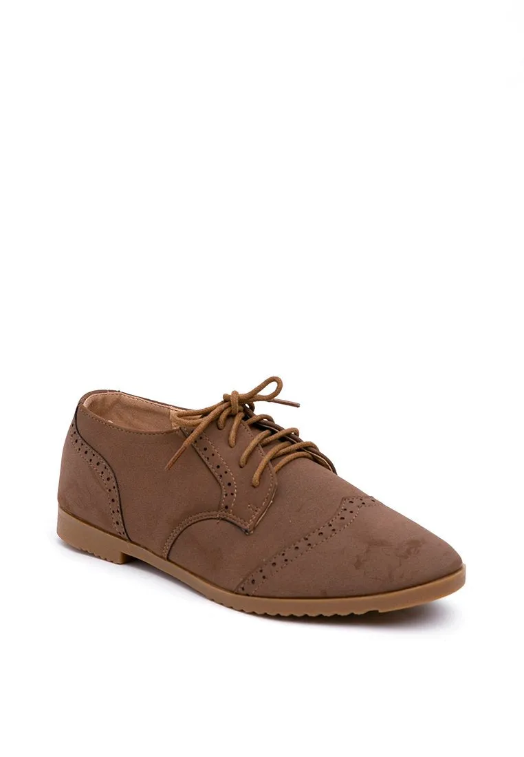 Brown Suede Brogues