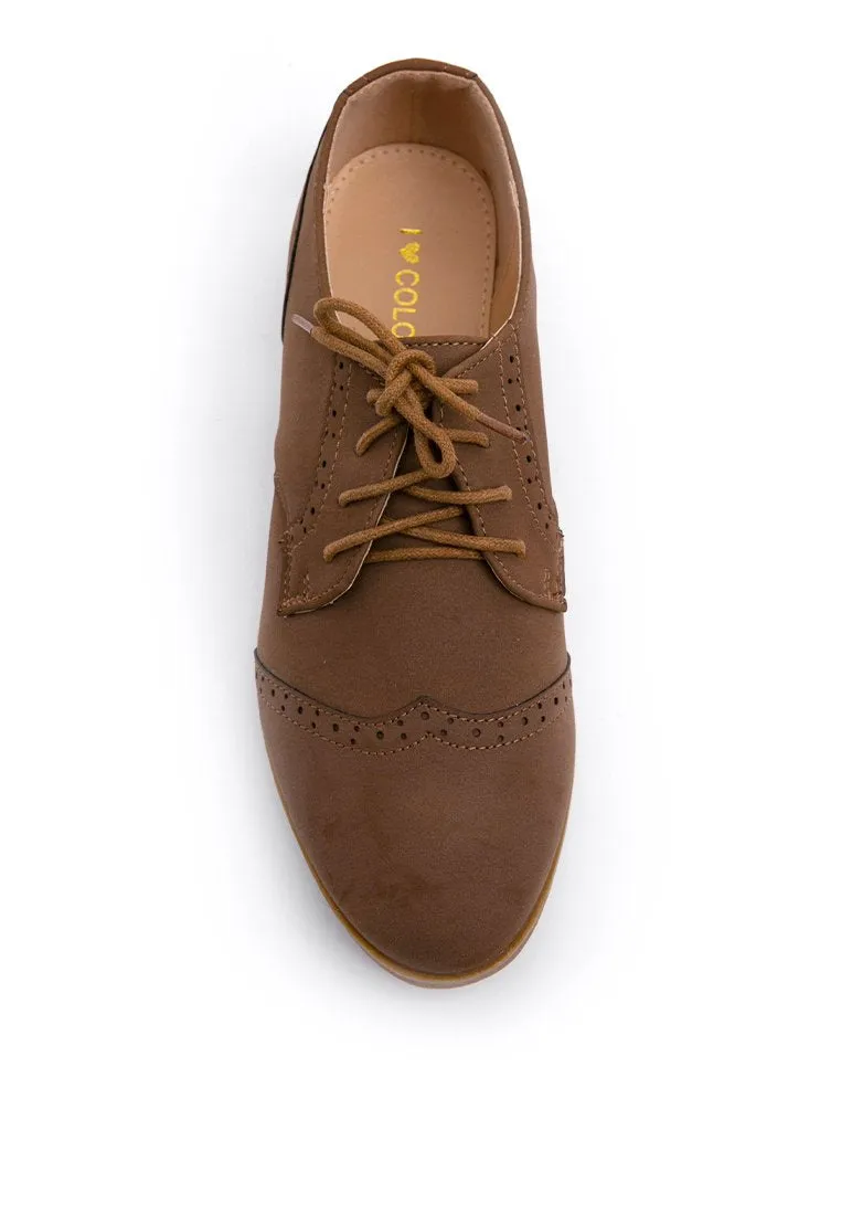 Brown Suede Brogues