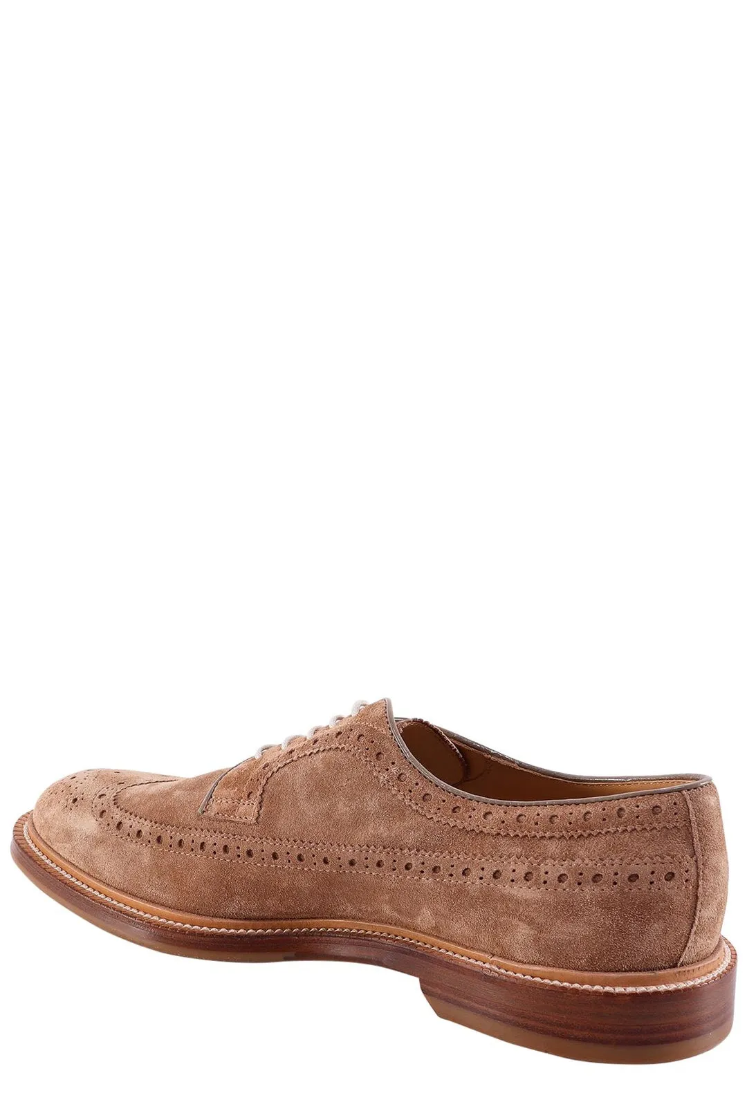 Brunello Cucinelli Perforated Detailed Brogues