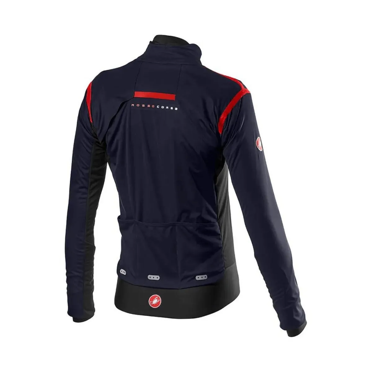 Castelli Alpha Ros 2 Jacket Blue Red