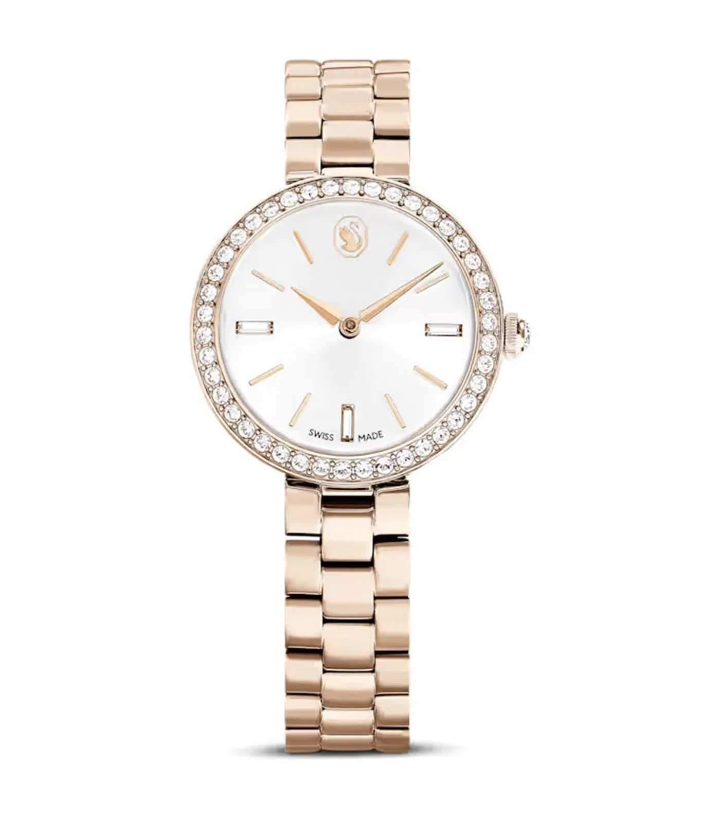 Certa Watch Swiss Made, Metal Bracelet, Gold Tone, Champagne Gold-Tone Finish