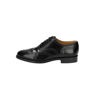 Charles Tyrwhitt Wingtip Brogues Formal Lace Ups Leather Black Colour For Men