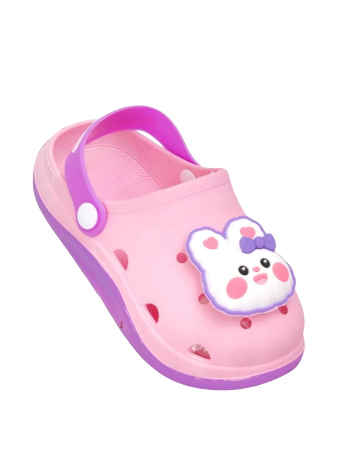 Charming Bunny Clogs for Girls