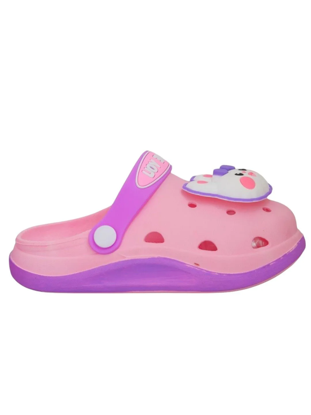 Charming Bunny Clogs for Girls