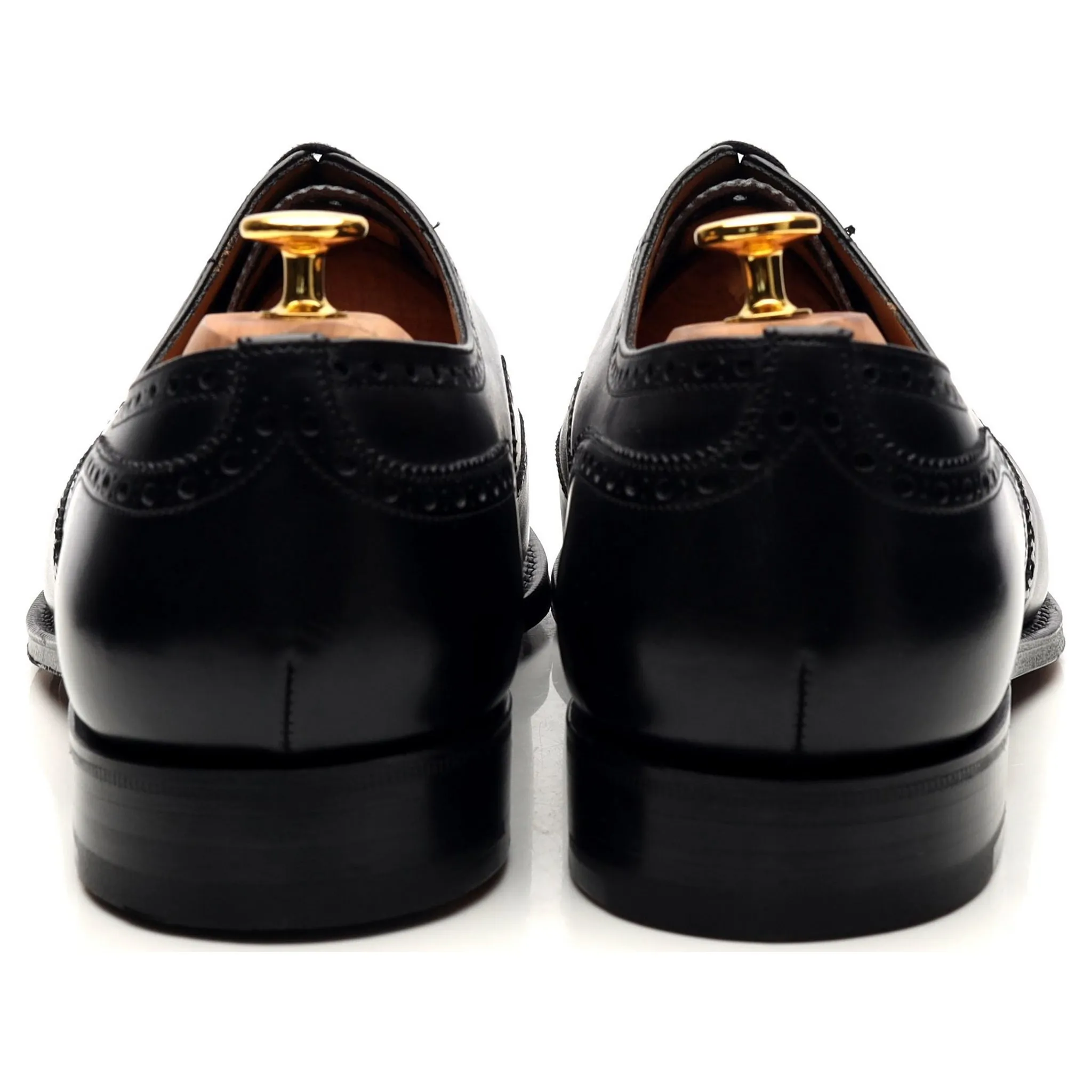 'Chetwynd' Black Leather Oxford Brogues UK 11.5 G