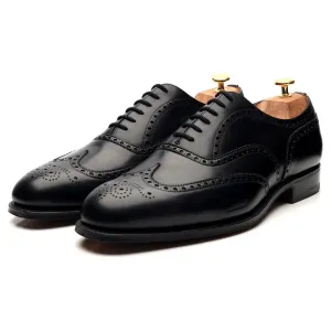 'Chetwynd' Black Leather Oxford Brogues UK 11.5 G