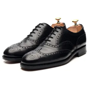 'Chetwynd' Black Leather Oxford Brogues UK 6 F