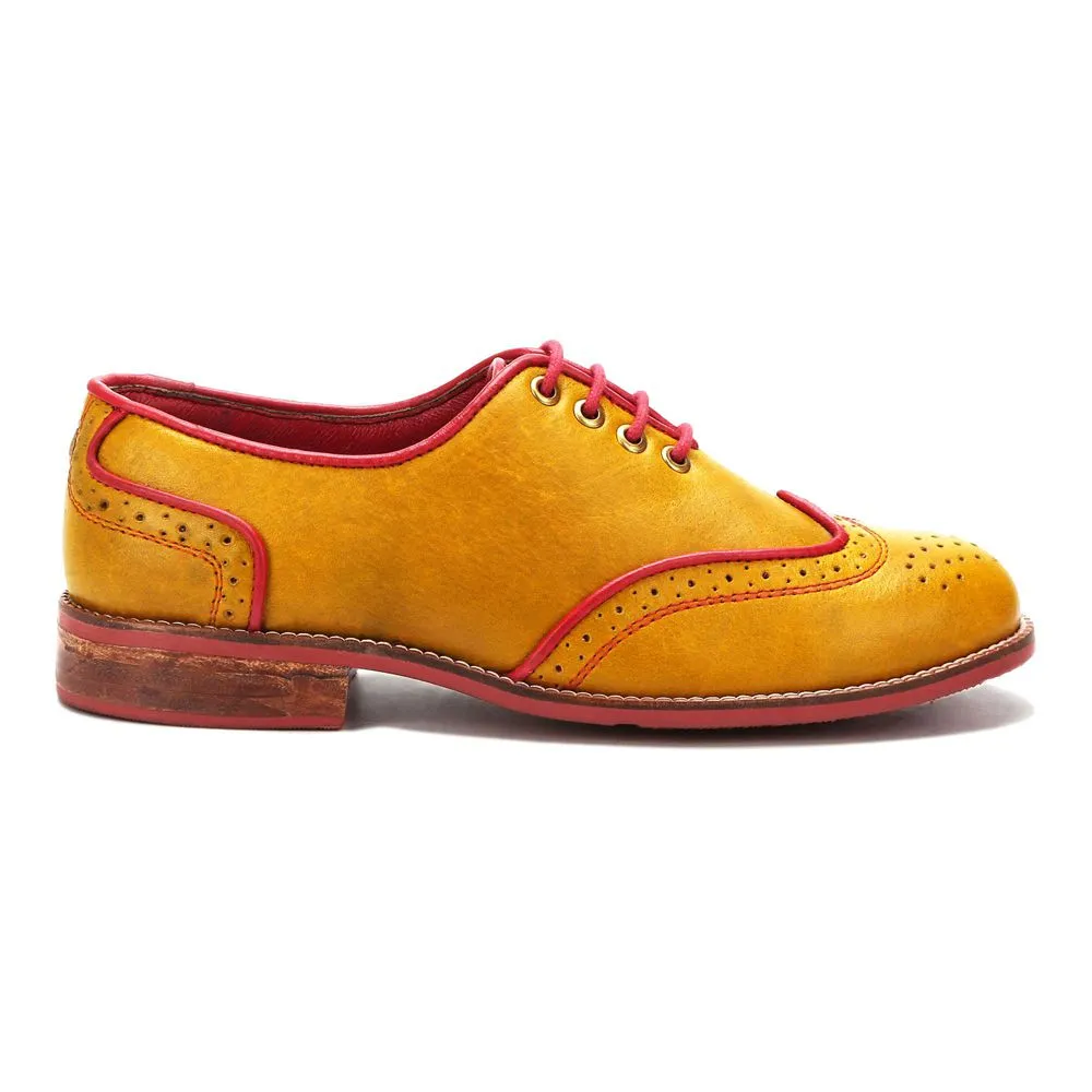 Core Brogue for Women – Mustard (discontinued)