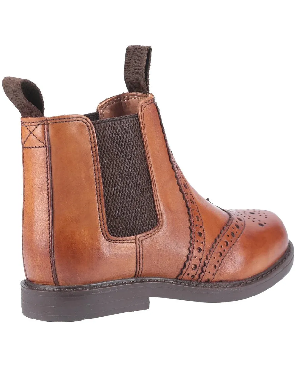 Cotswold Childrens Nympsfield Brogue Pull On Chelsea Boots