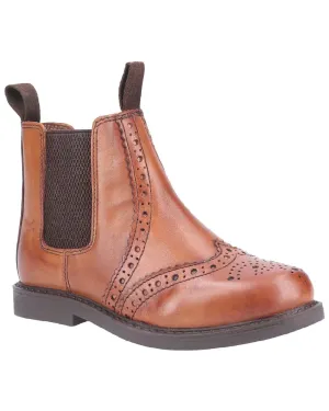 Cotswold Childrens Nympsfield Brogue Pull On Chelsea Boots