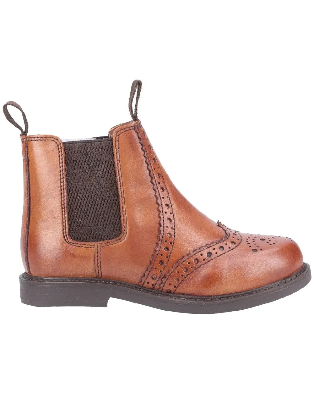 Cotswold Childrens Nympsfield Brogue Pull On Chelsea Boots