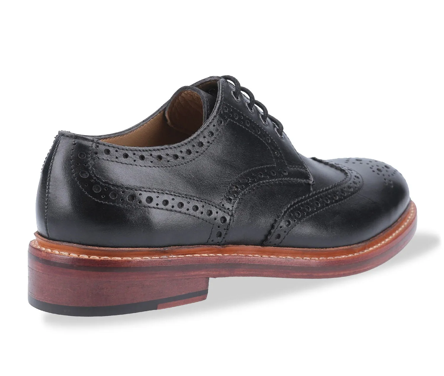 Cotswold Quenington All Leather Brogue Shoe