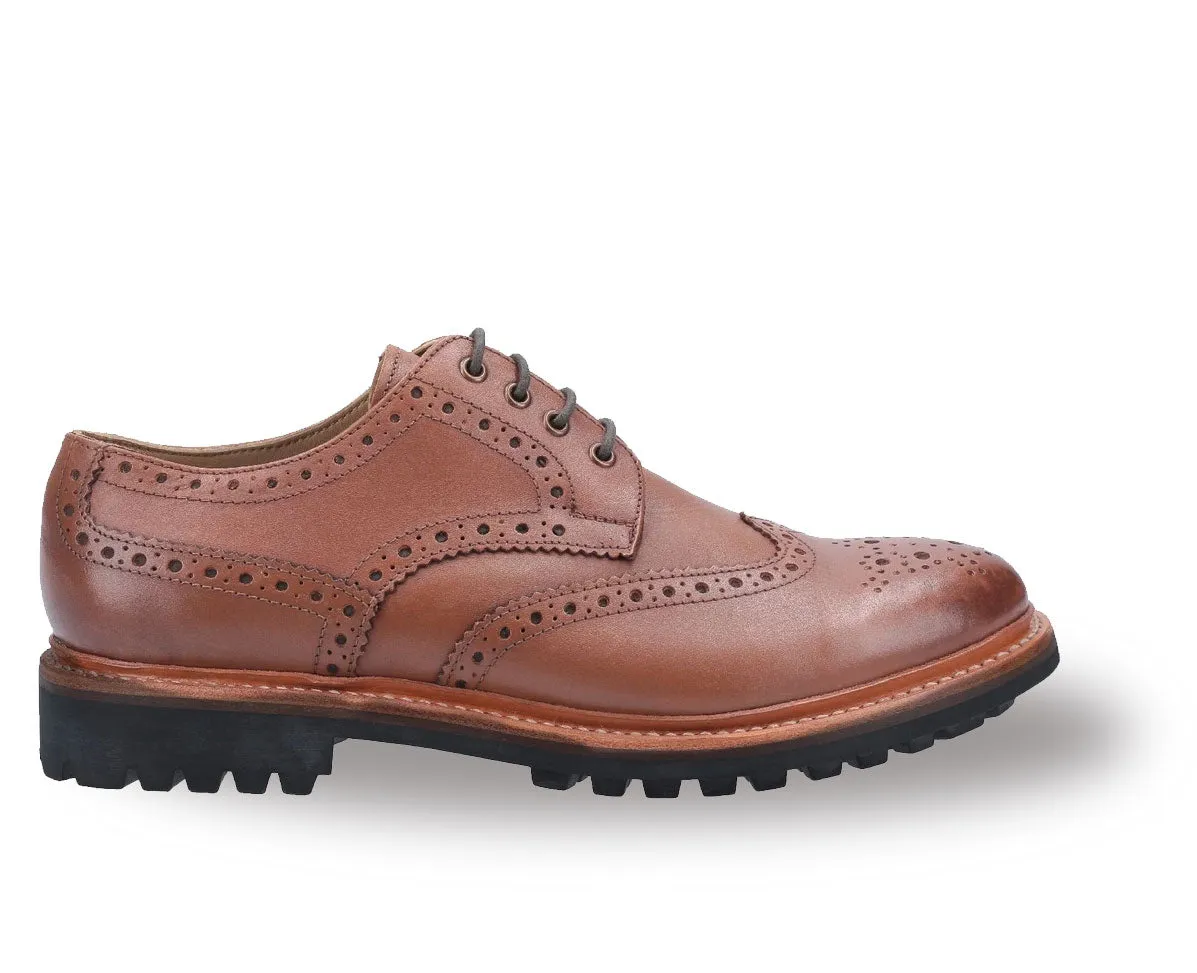 Cotswold Quenington Commando Sole Brogue Shoe