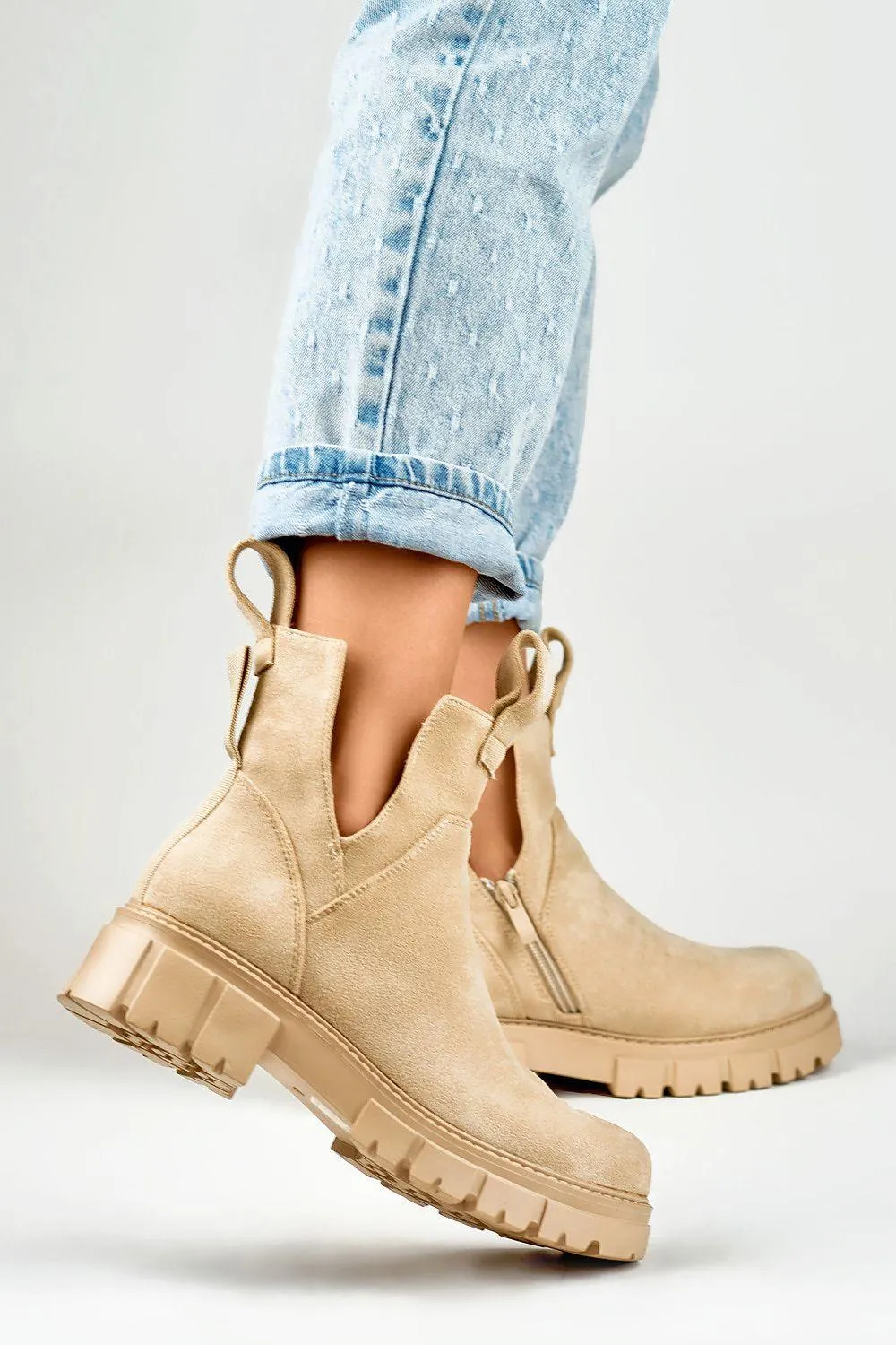 Cozy Chic Eco-Friendly Heeled Ankle Boots