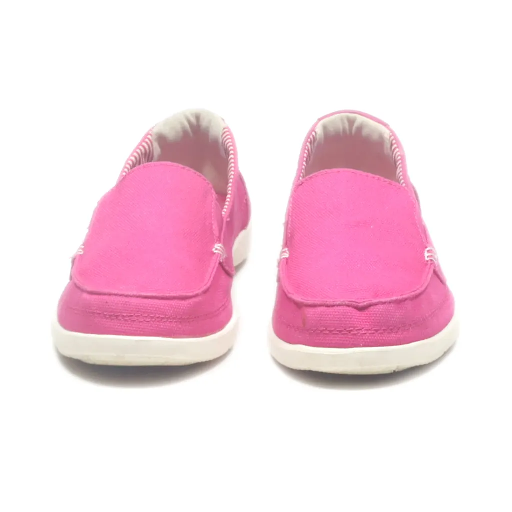 Crocs Walu Loafers Canvas Pink Colour For Women