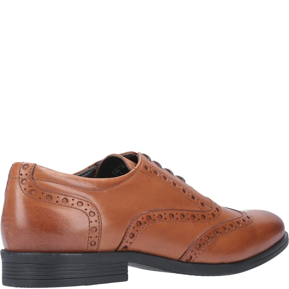 Dark Brown Oaken Lace-Up Brogues