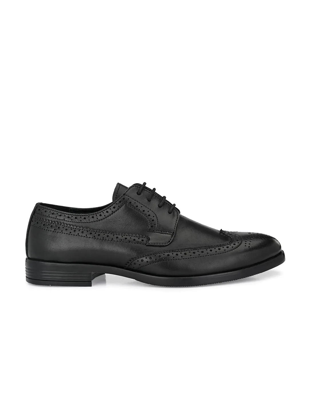 Darvey Black Brogues