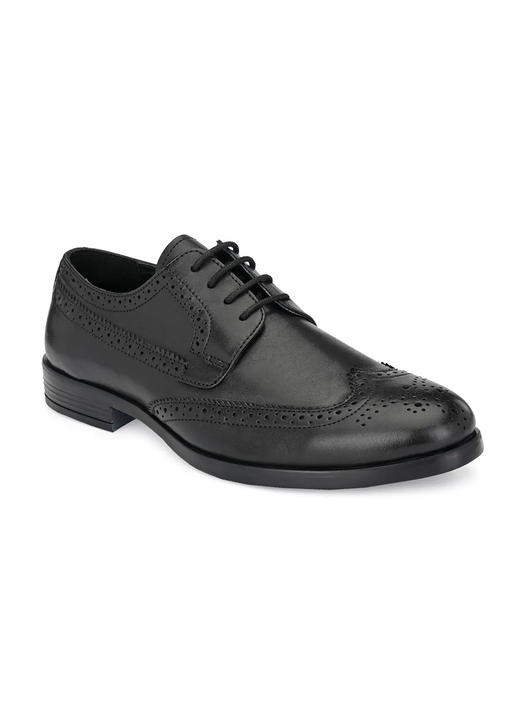 Darvey Black Brogues