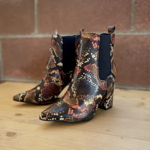 Display-2 Multi Snake - Botas para Mujer con Tacon