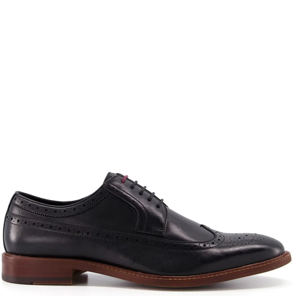 Dune Superior Leather Wingtip Brogue Shoes