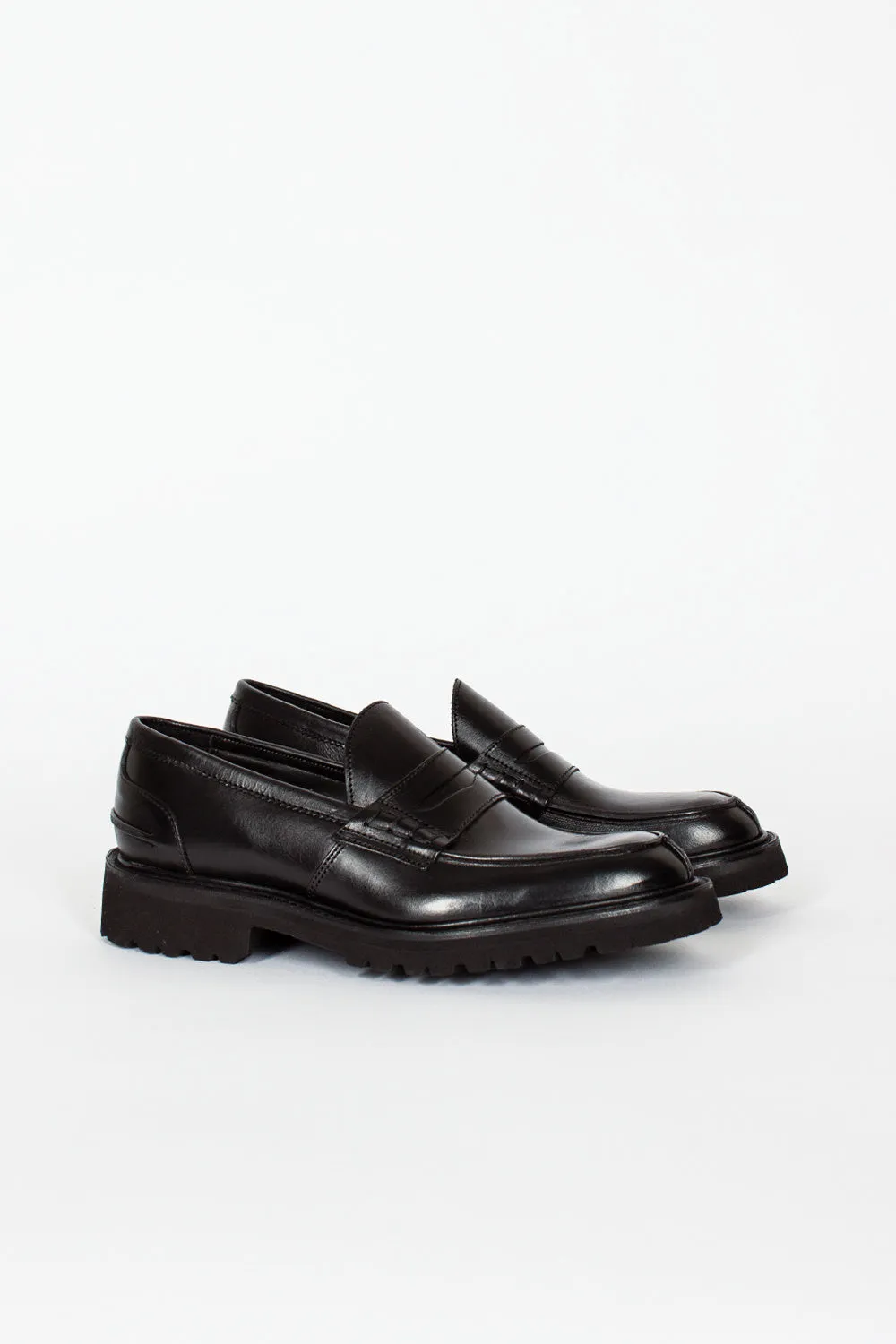 Eva Penny Loafer Black