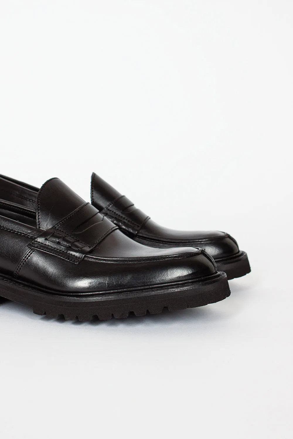 Eva Penny Loafer Black