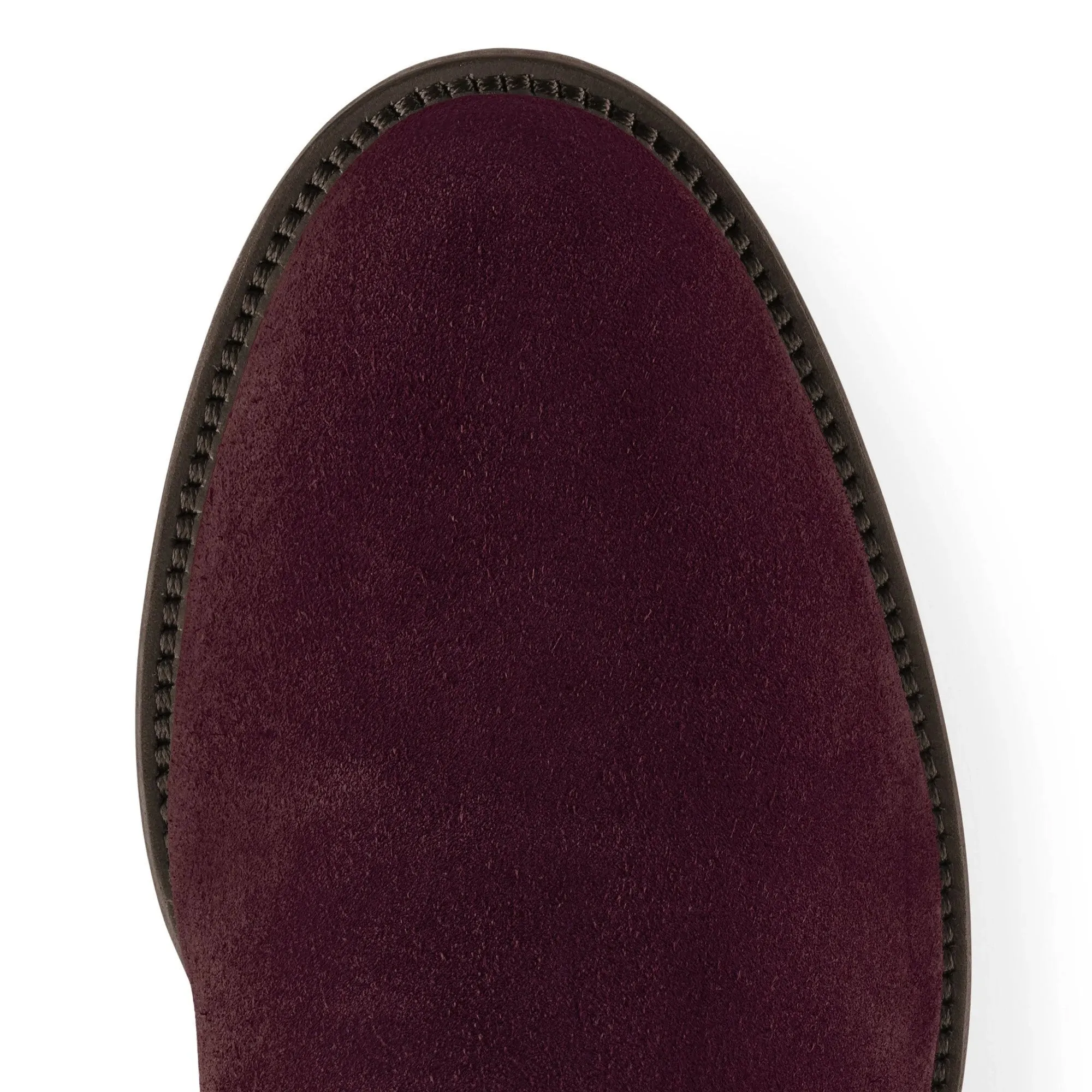 Fairfax & Favor Heeled Regina Boot - Plum