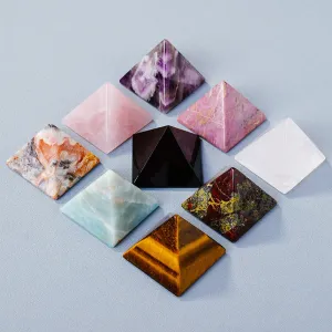 Fashion Crystal Stone Pyramid Ornaments Decor | Brodtica.com